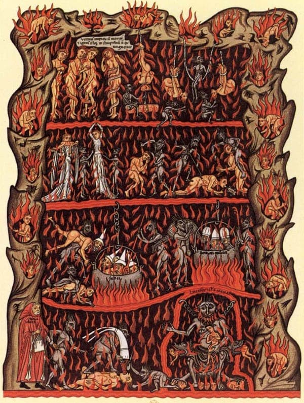 The Garden of delighs (Hortus Deliciarum)