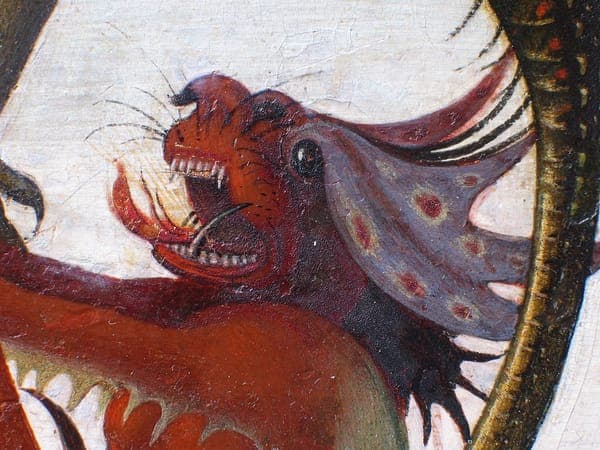 The Torment of Saint Anthony (Michelangelo) detail