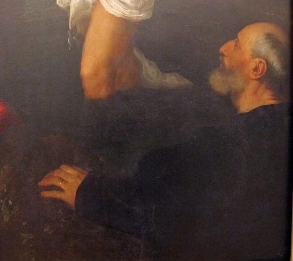 Tiziano, battesimo di cristo, 1531, 05