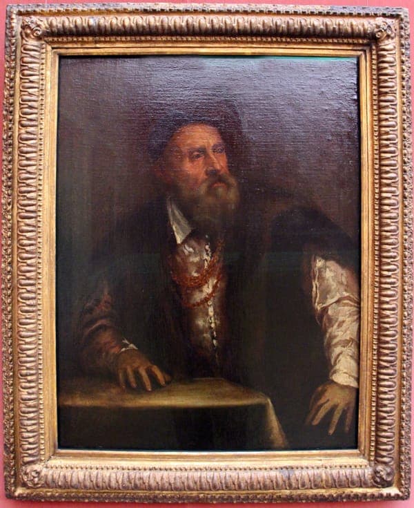 Tiziano vecellio, autoritratto 01