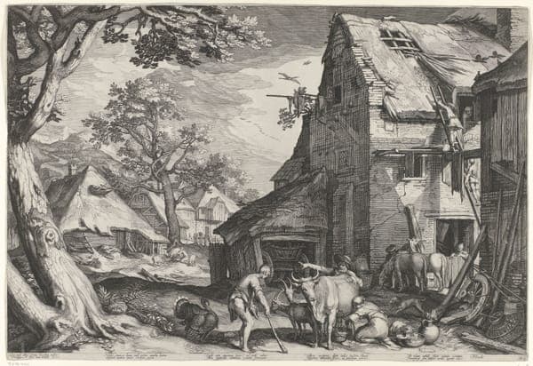 Verloren zoon als varkenshoeder, RP-P-OB-10.691