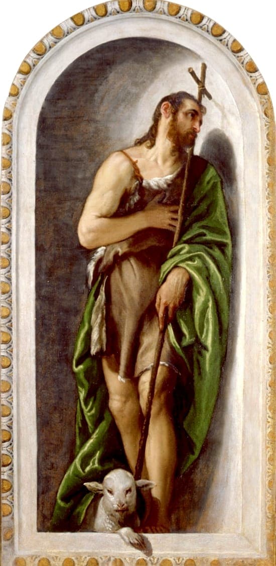 Veronese - Saint John the Baptist, circa 1560