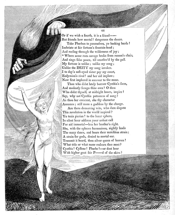 William Blake, painter and poet (page 25 facing)