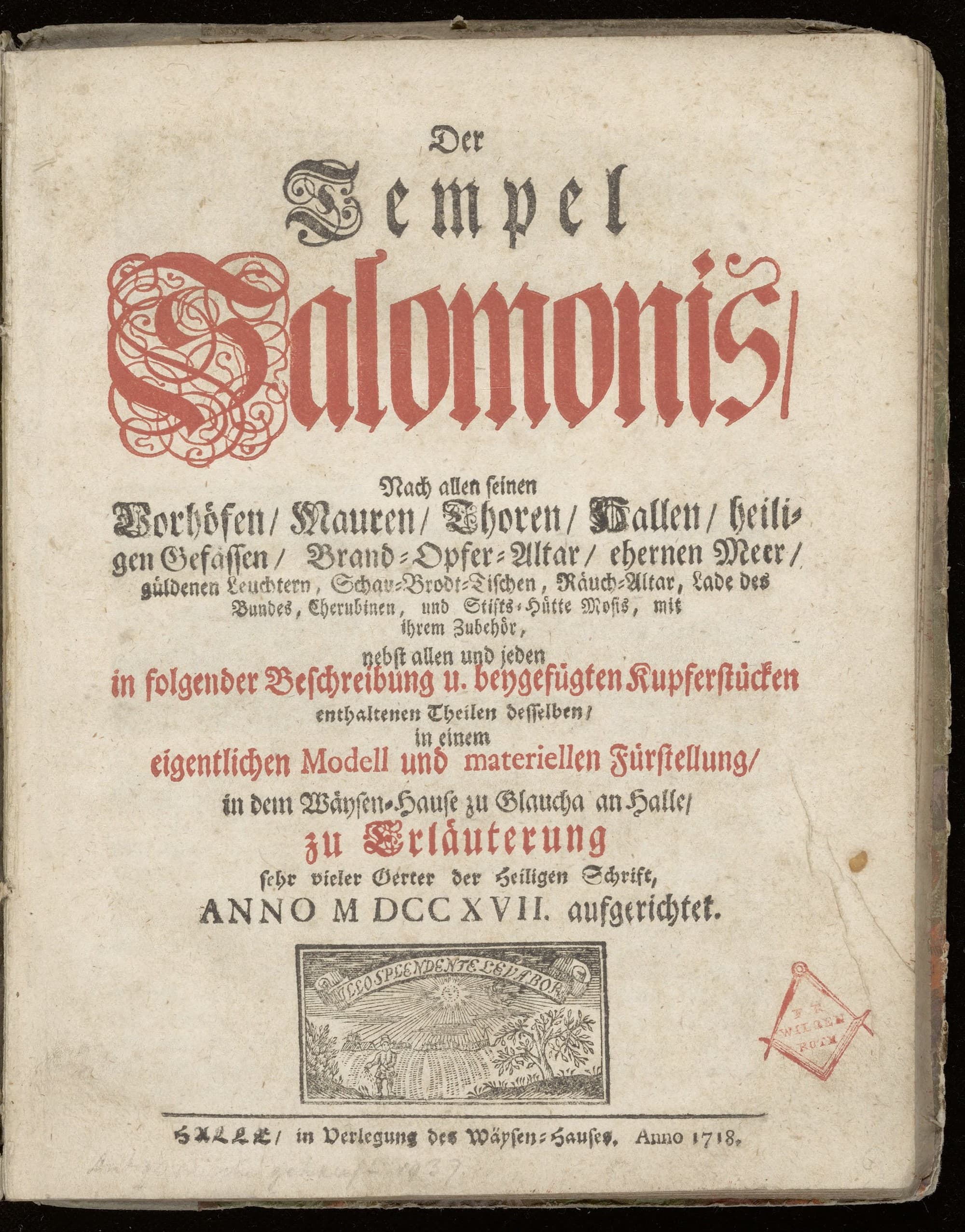 Der Tempel Salomonis