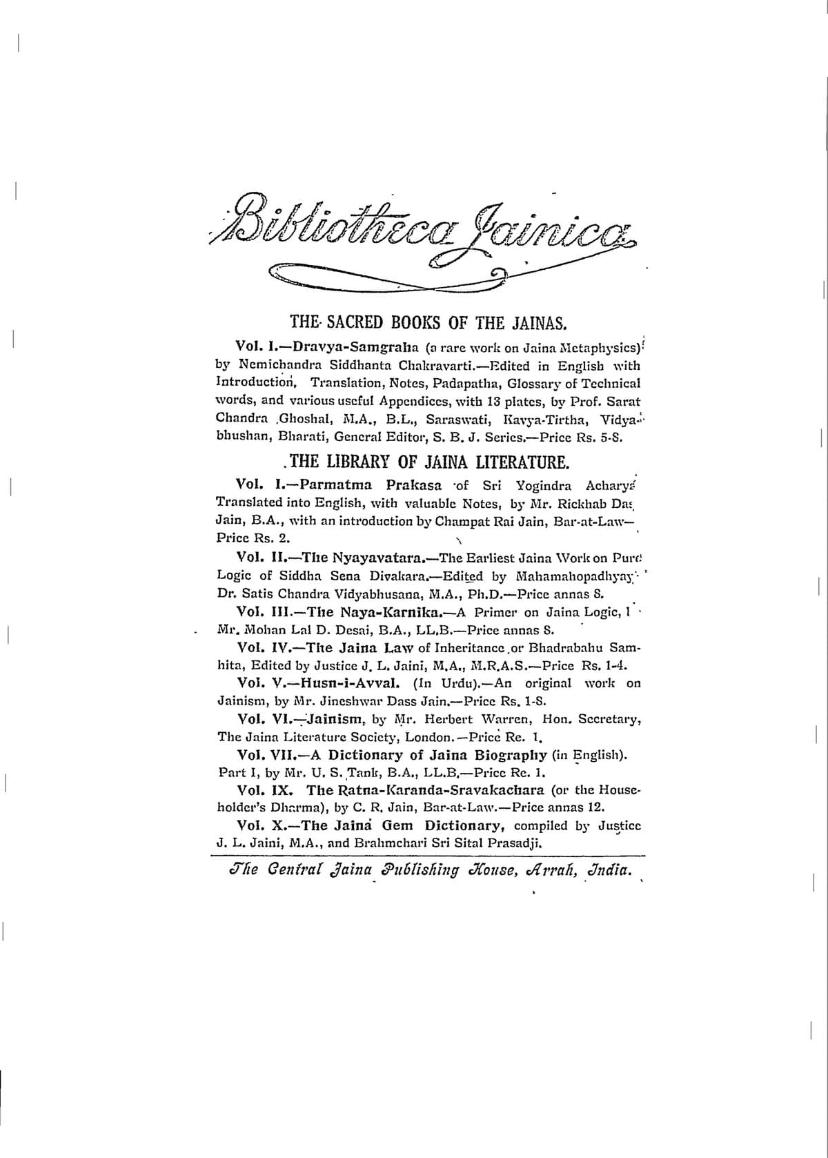 The Householder's Dharma (Ratnakaranda-Sravakachara)