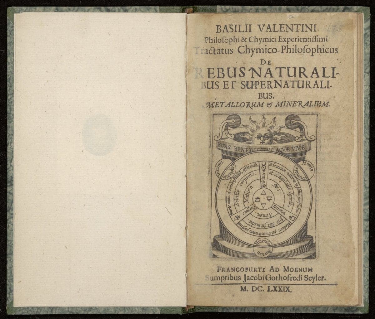Chemical-Philosophical Treatise on Natural and Supernatural Things