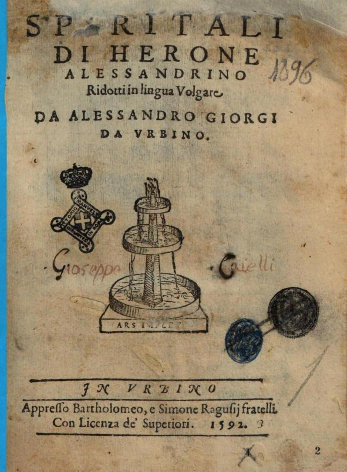 The Pneumatics of Hero of Alexandria