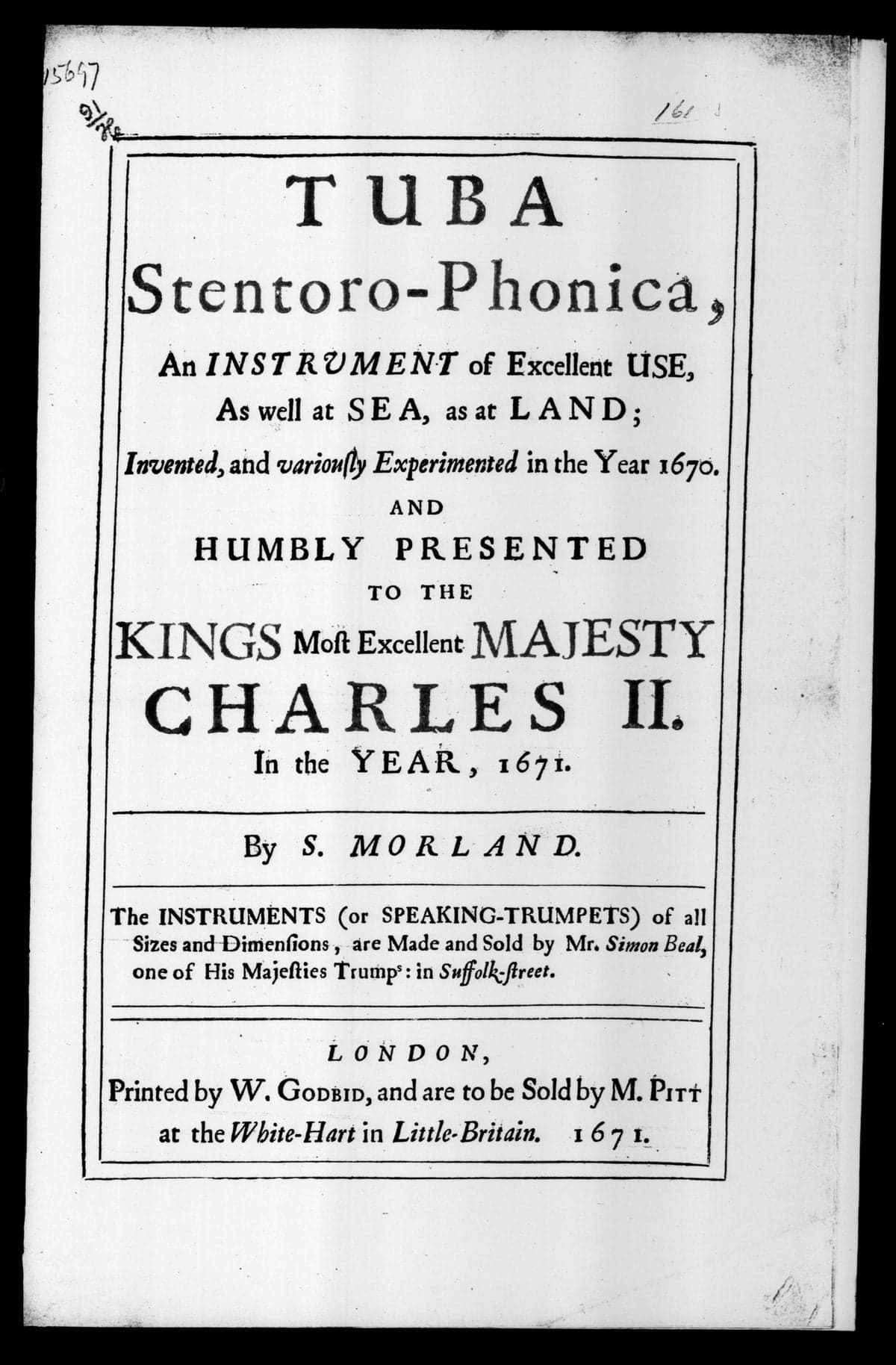 The Speaking Trumpet (Tuba Stentoro-Phonica)