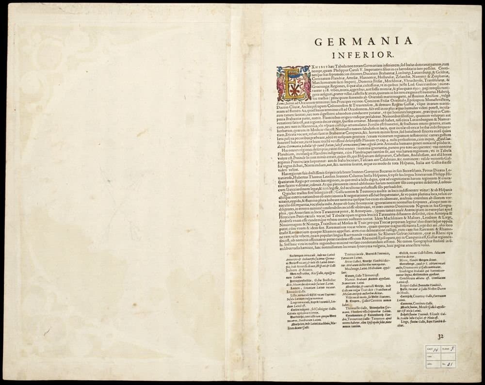 
              Descriptio Germaniae Inferioris.
            