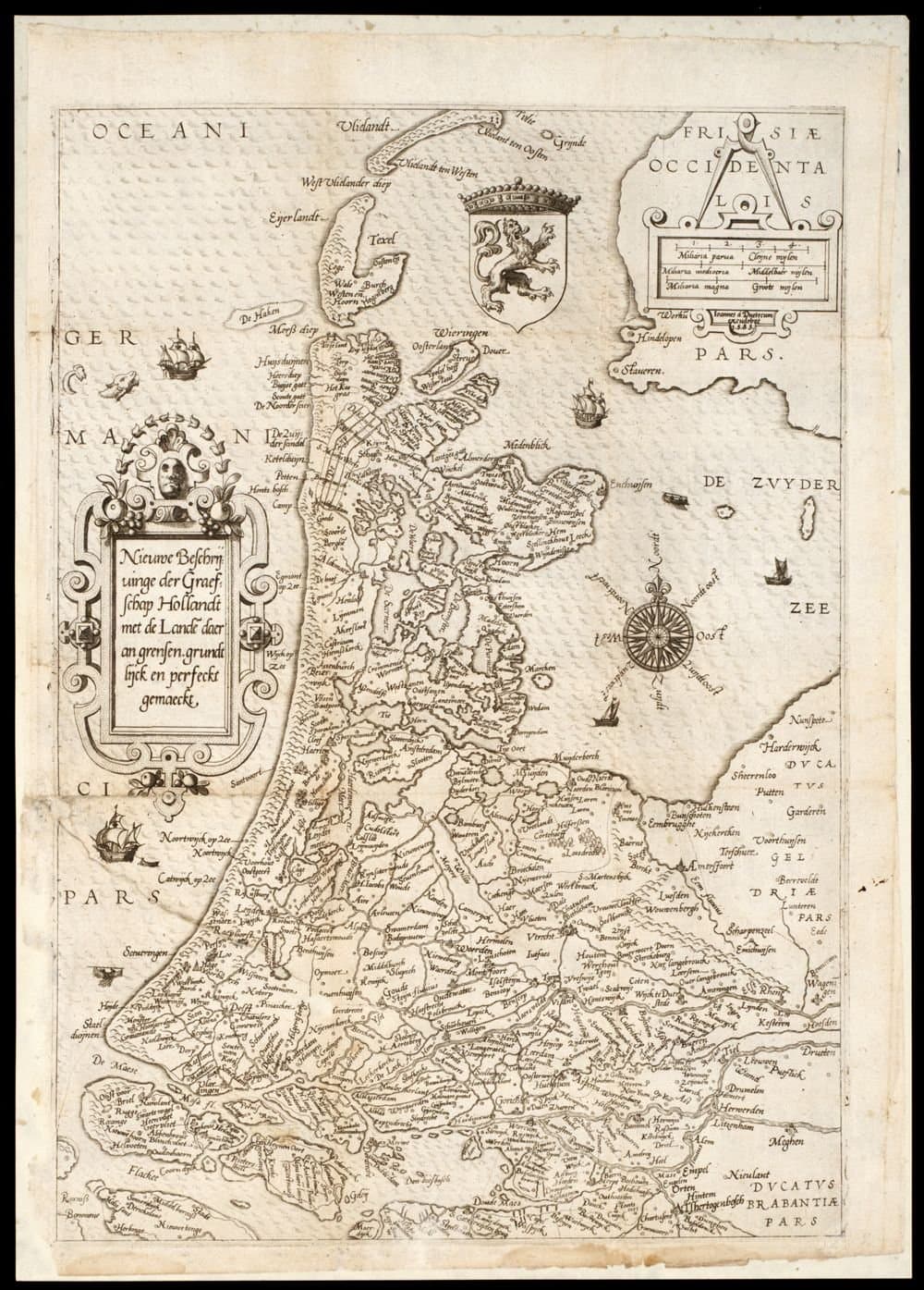 
              Nieuwe beschrijvinghe der Graefschap Hollandt met de landen daer an grensen /
              grundtlijck e...
        