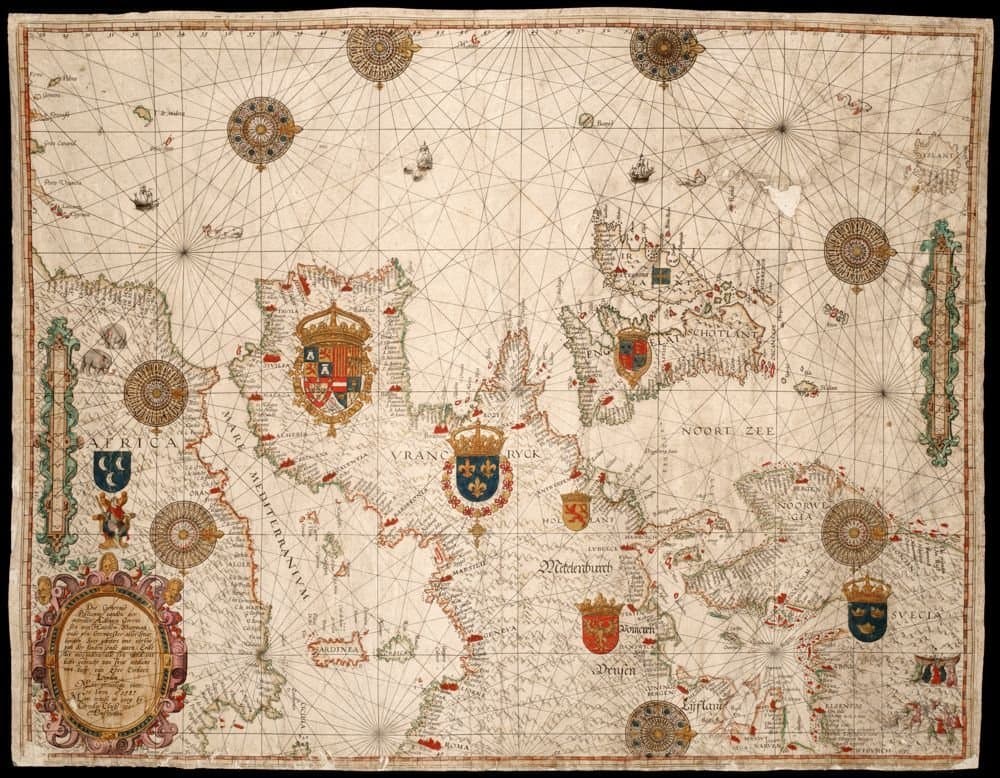 
              Die generale pascaerte vanden vermaerden Adriaen Gerritsen van Haerlem stierman ende een leermeester alle...
        