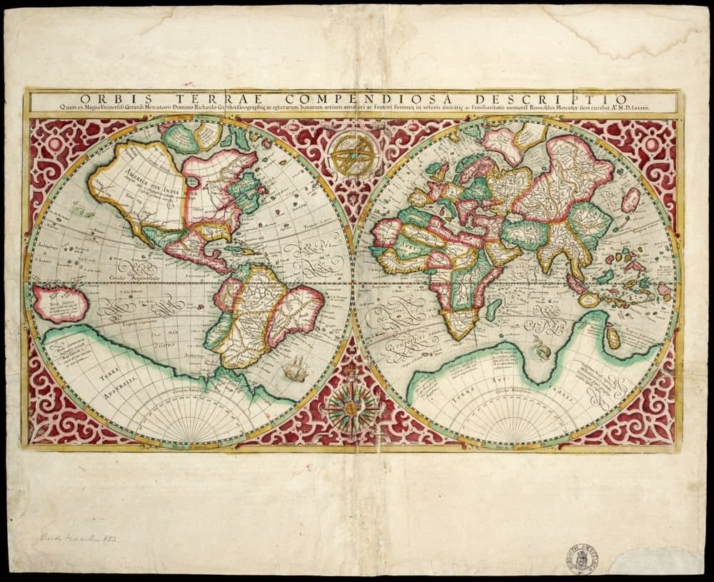 
              Orbis terrae compendiosa descriptio /
              quam ex magna universali Gerardi Mercatoris domino Ri...
        