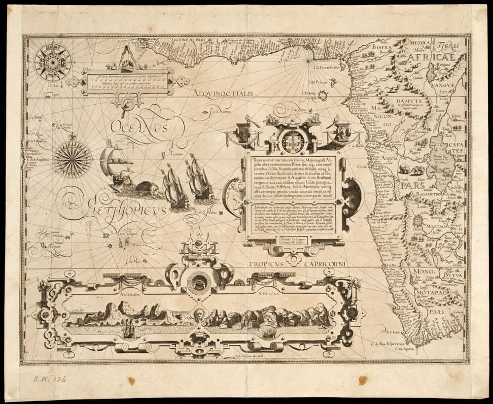 
              Typus orarum maritimarum Guineae, Manicongo & Angolae ultra promontorium Bonae spei usque ... /
         ...
        