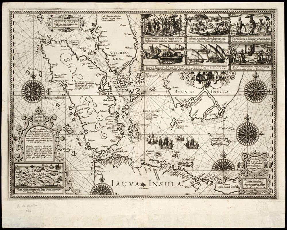 
              Nova tabula insularum Iavae, Sumatrae, Borneonis et aliarum Malaccam usque /
              delineata in i...
        