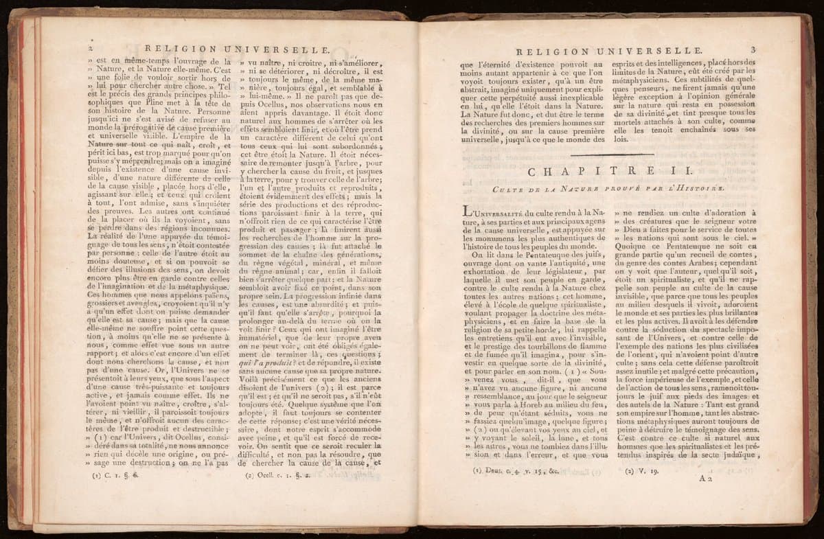 Origine de tous les cultes ou religion universelle