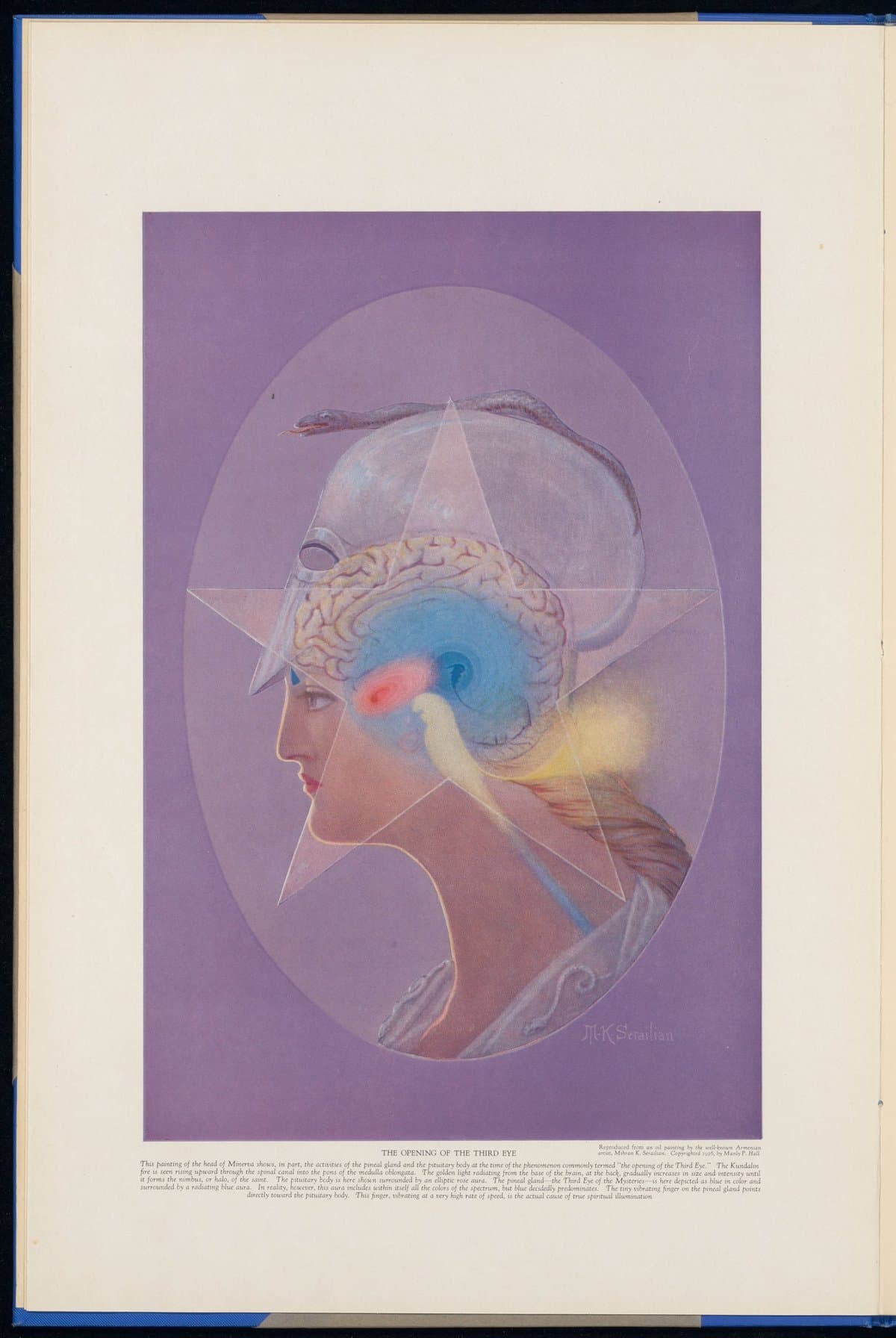 An essay on the fundamental principles of operative occultism prepared by Manly P. Hall to accompany three oil paintings by Mihran K. Serailian