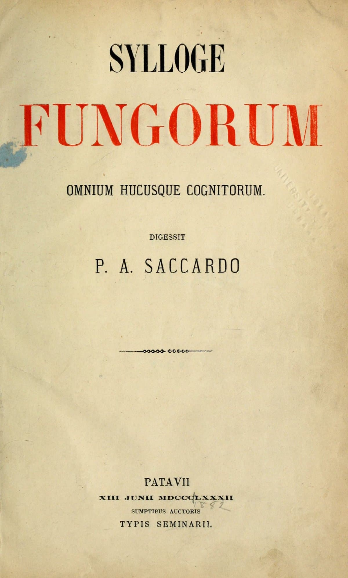 Compendium of All Fungi Known to Date