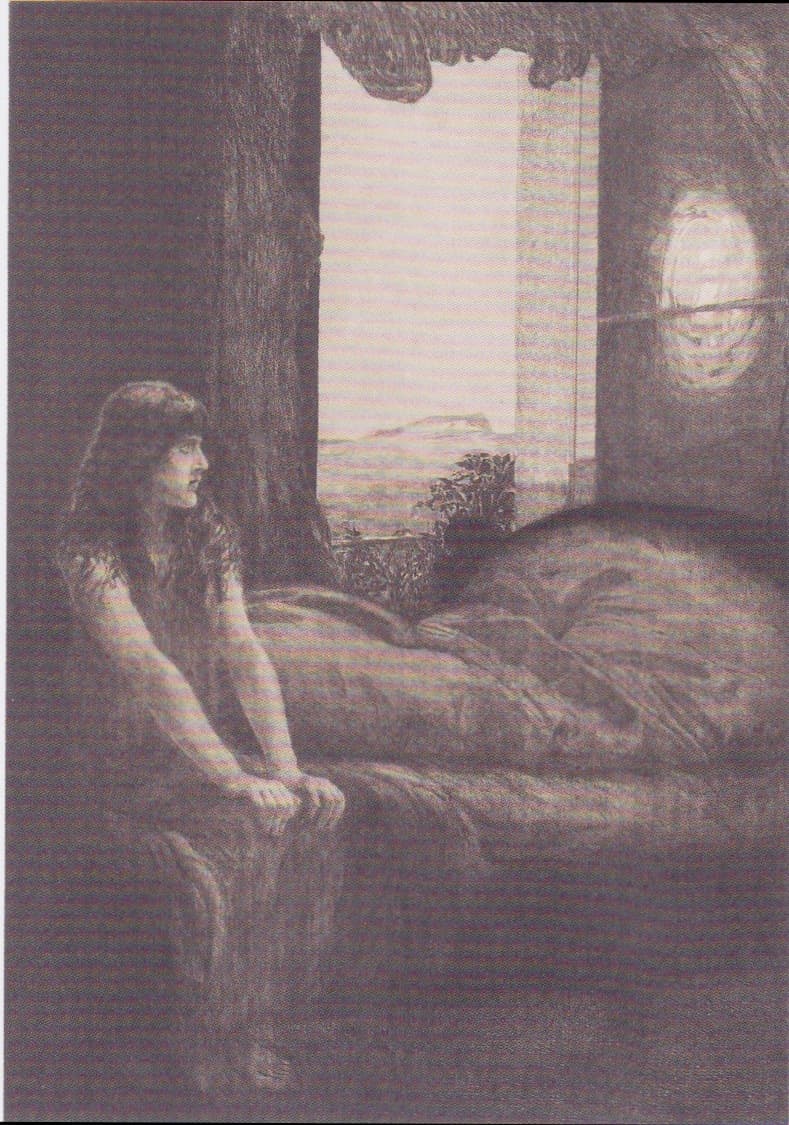 From the Cycle "A Love" Awakening  (Opus X: Plate 8/10)