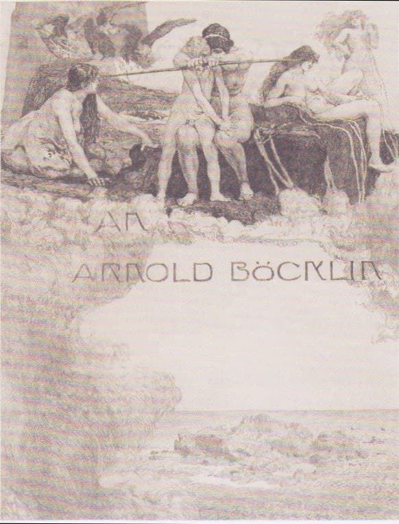Dedication from the Cycle "A Love" To Arnold Böcklin  (Opus X: Plate 1/10)