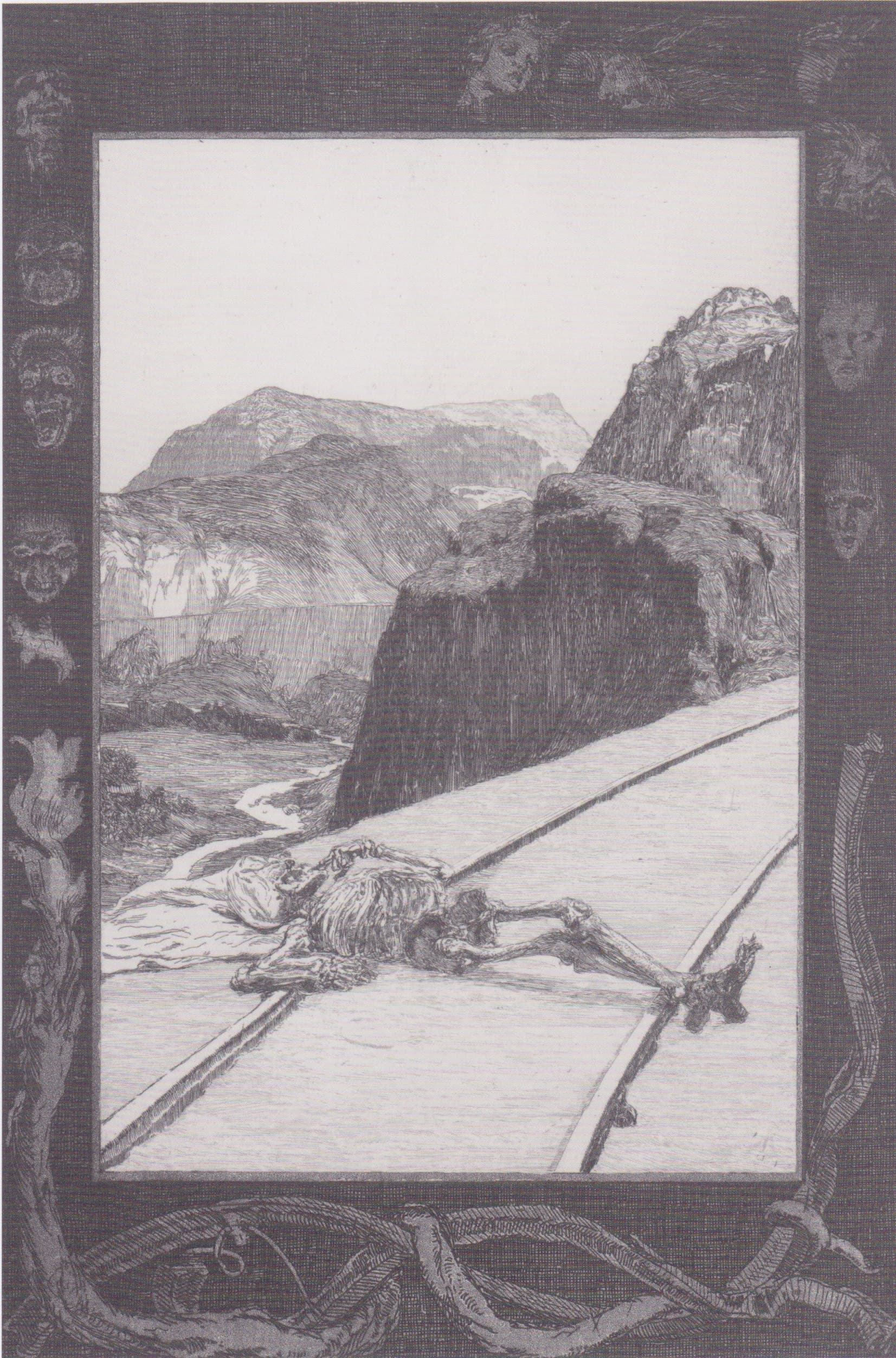 From the Cycle "On Death Part I": On the Tracks