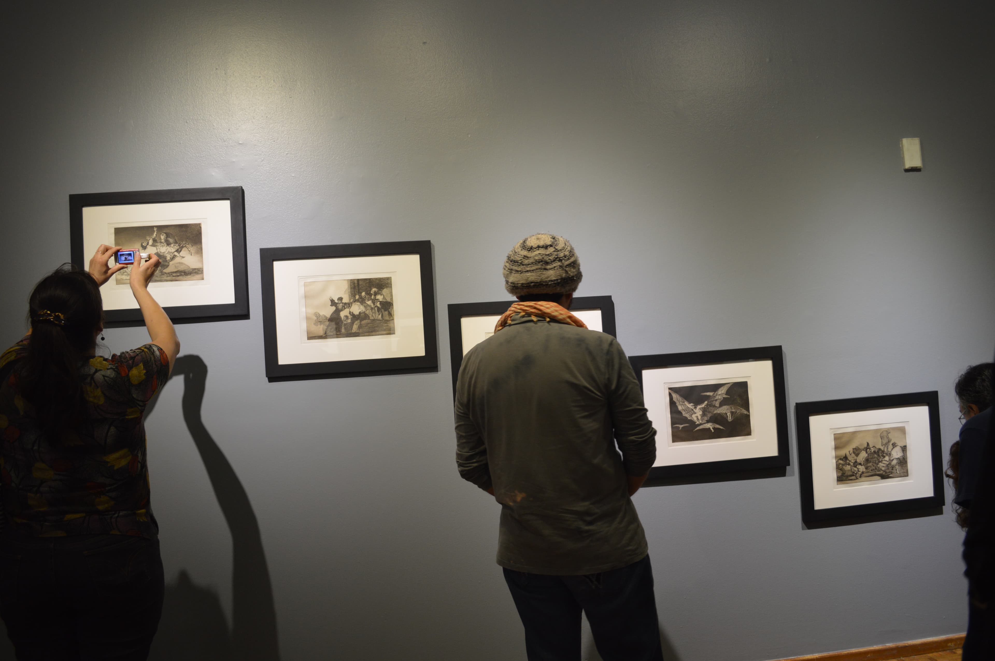 Installation View of Los Disparates