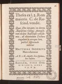 Theses ex l. 2. Rem maioris. C. de Rescind. vendit