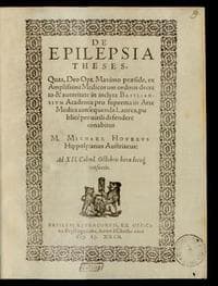 De epilepsia theses
