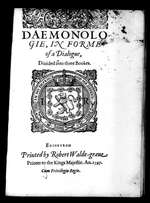 Daemonologie, in Forme of a Dialogue