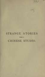 Strange Stories from a Chinese Studio, Vol. 1