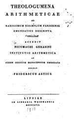 The Theology of Arithmetic