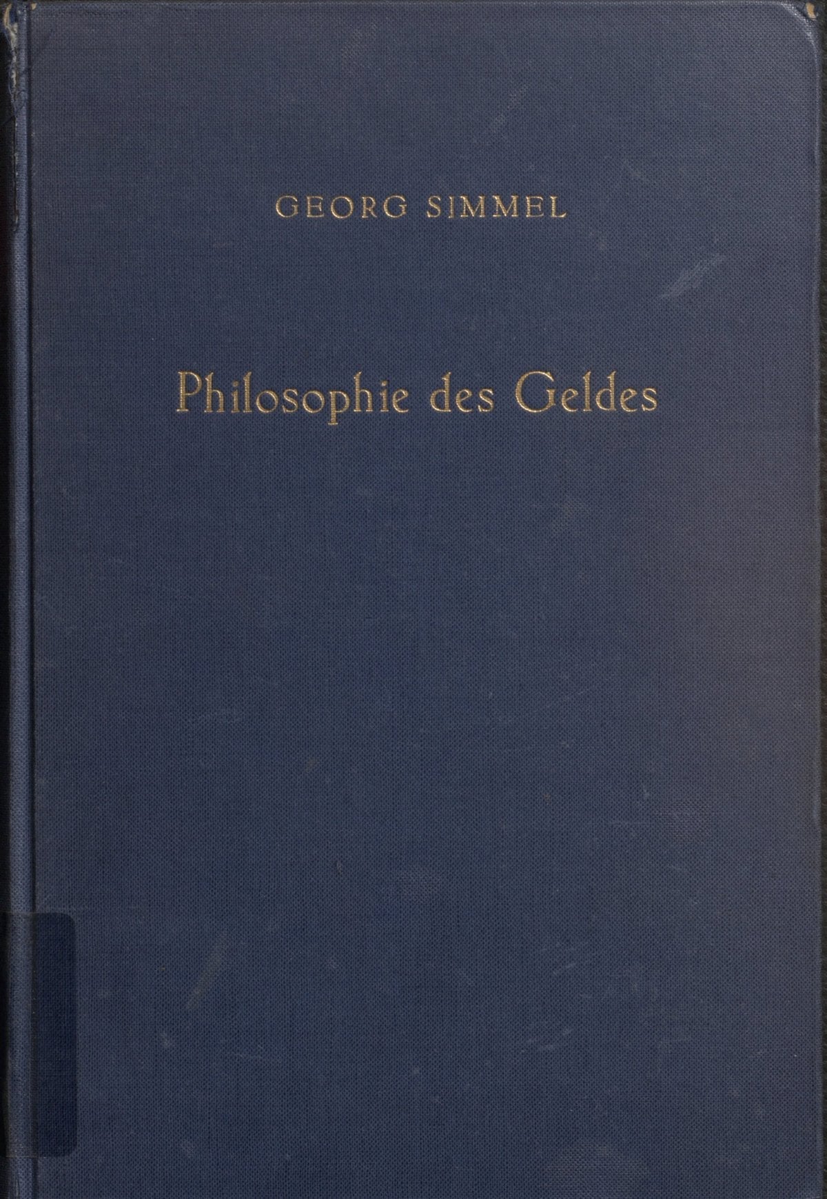 The Philosophy of Money