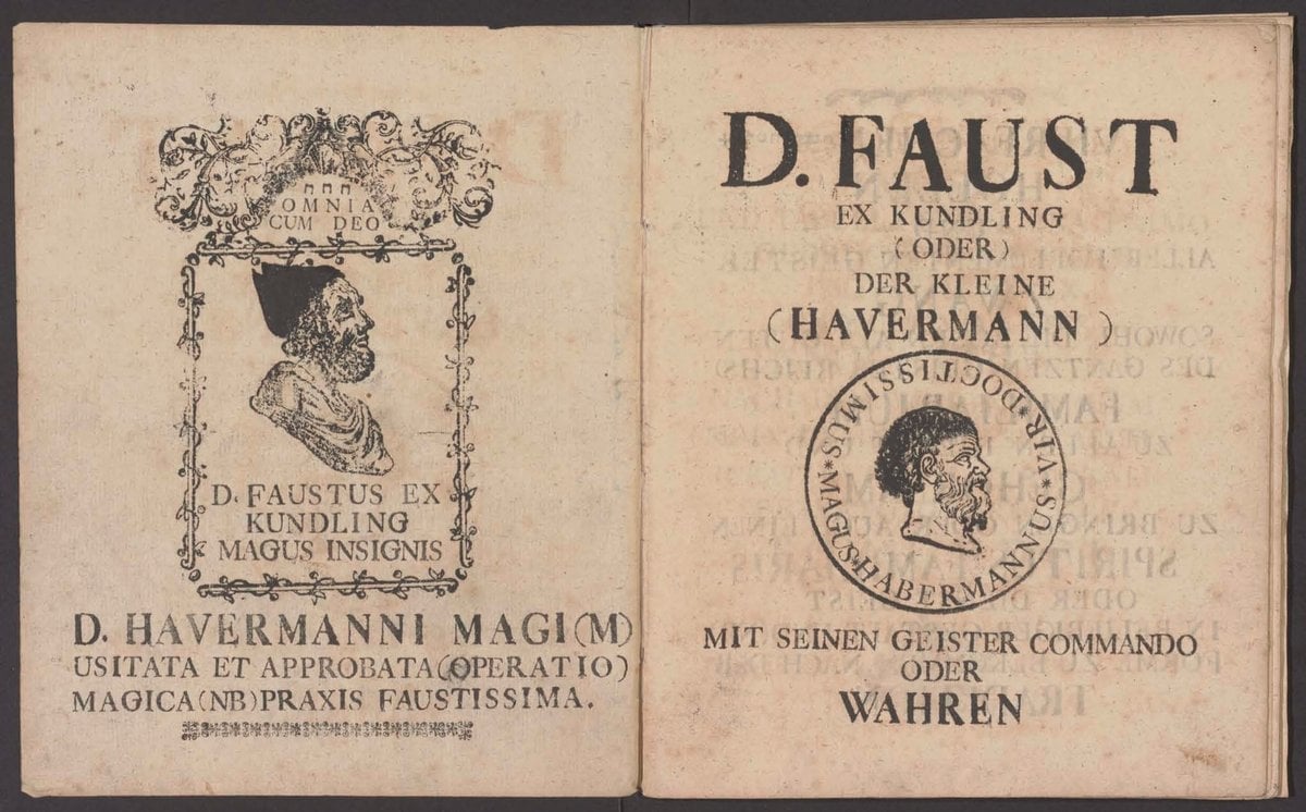 Dr. Faust of Kundling, or the Little Havermann and his Command of Spirits