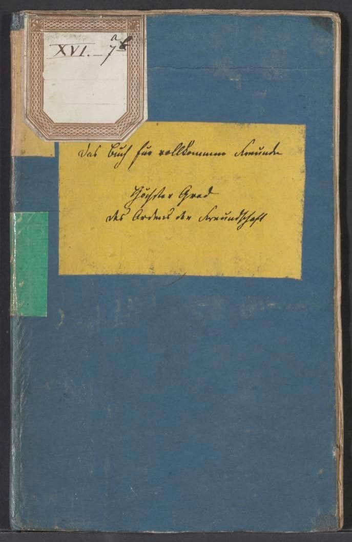 Book for Perfect Friends: Highest Grade of the Order of Friendship