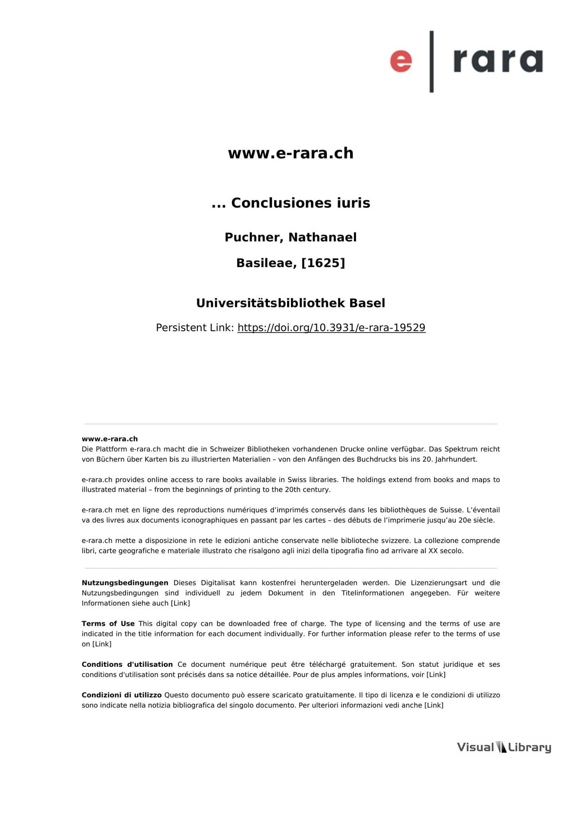 ... Conclusiones iuris