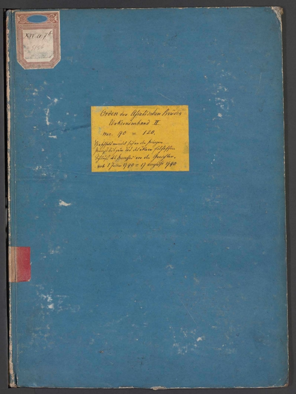 Order of the Asiatic Brothers: Volume of Documents II