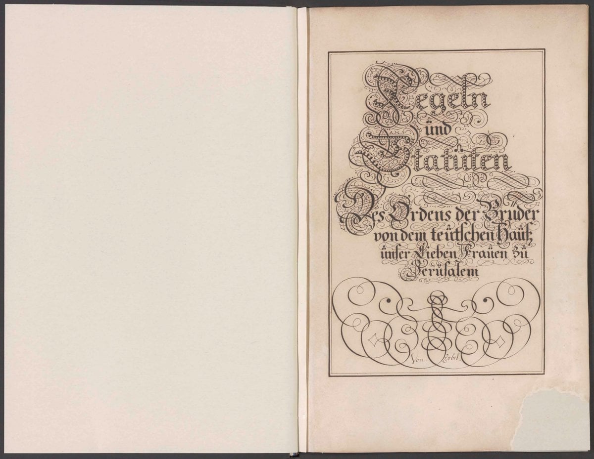 Rules and Statutes of the Teutonic Order