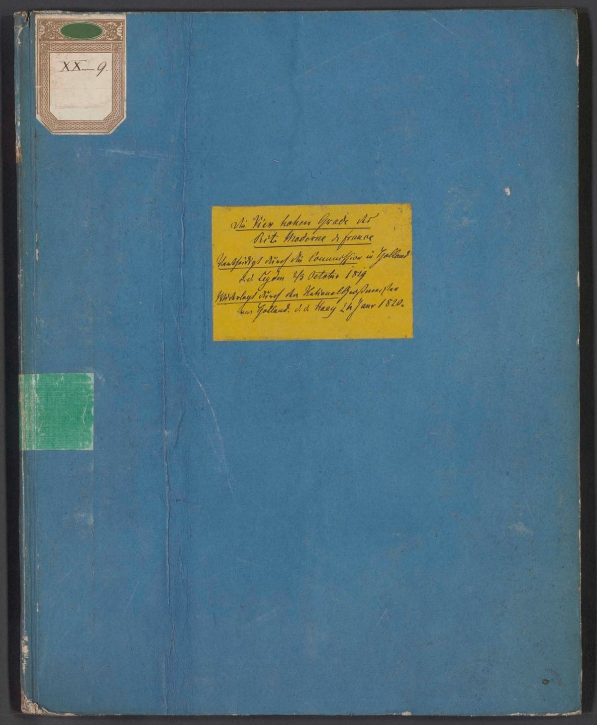 The Modern Rite of the Grand Orient of France: Defense and Refutation of the Four High Degrees (1819-1820)