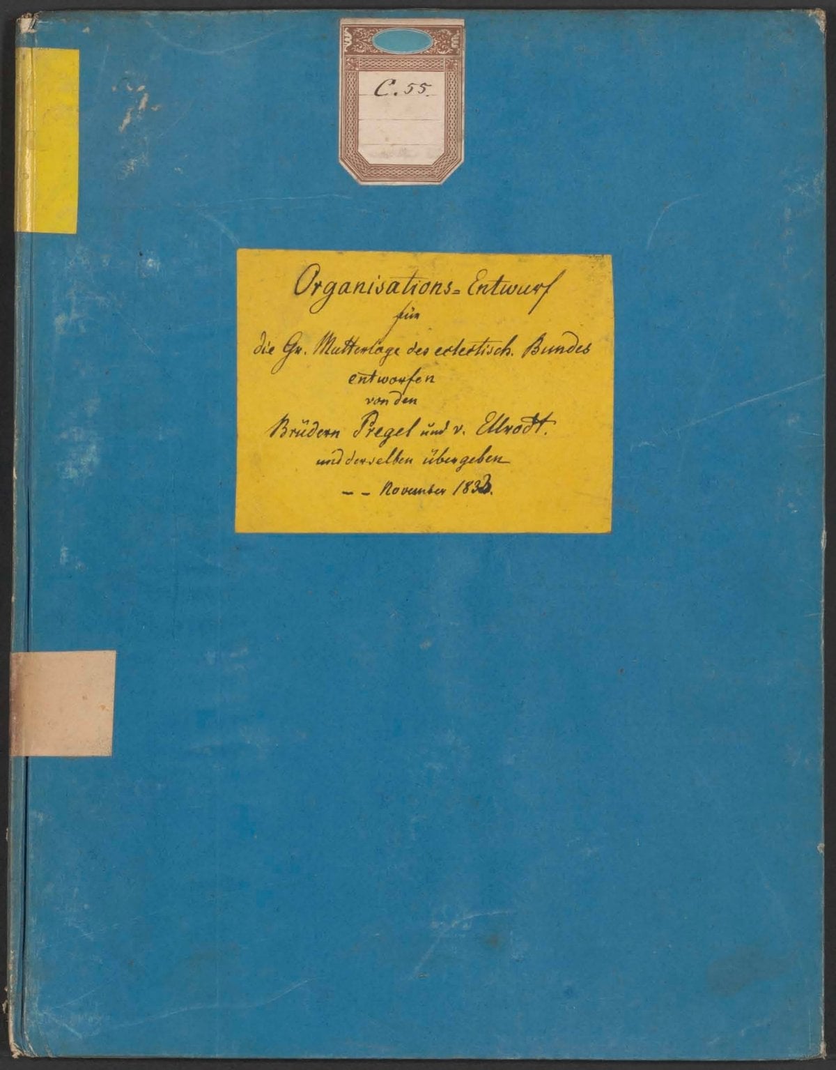 Organizational Draft for the Grand Mother Lodge of the Eclectic Union