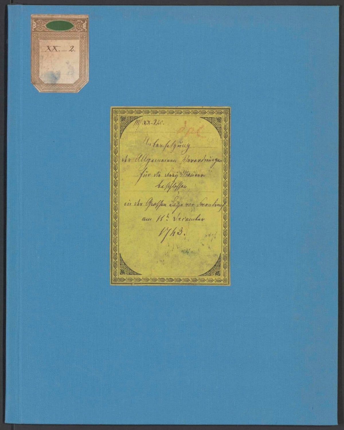 Translation of the General Regulations for Freemasons with Concordances from the English Book of Constitutions