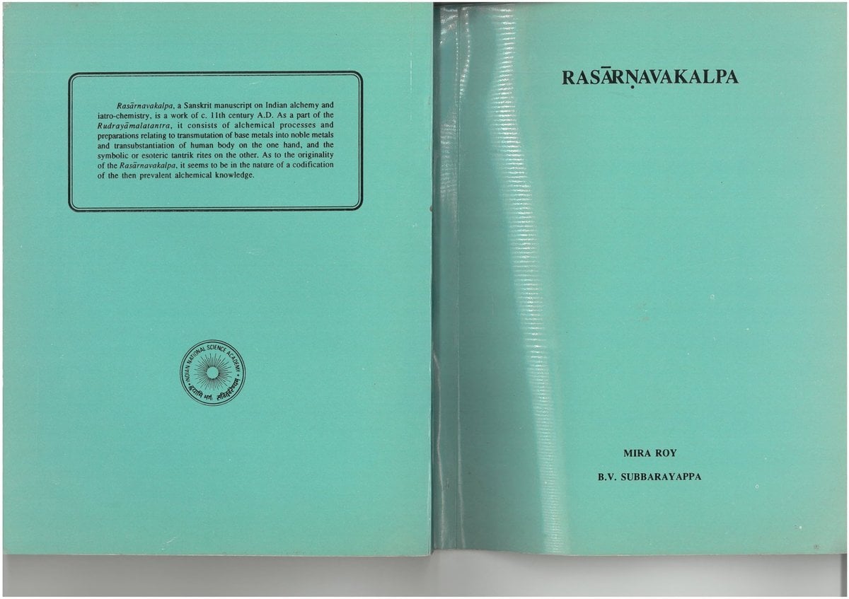 Rasārṇavakalpa (English critical edition)