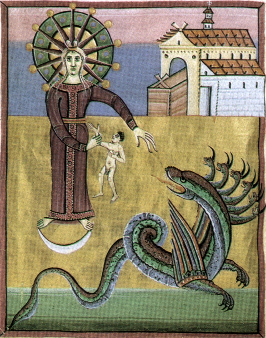 The Woman of the Apocalypse and the Seven-Headed Dragon