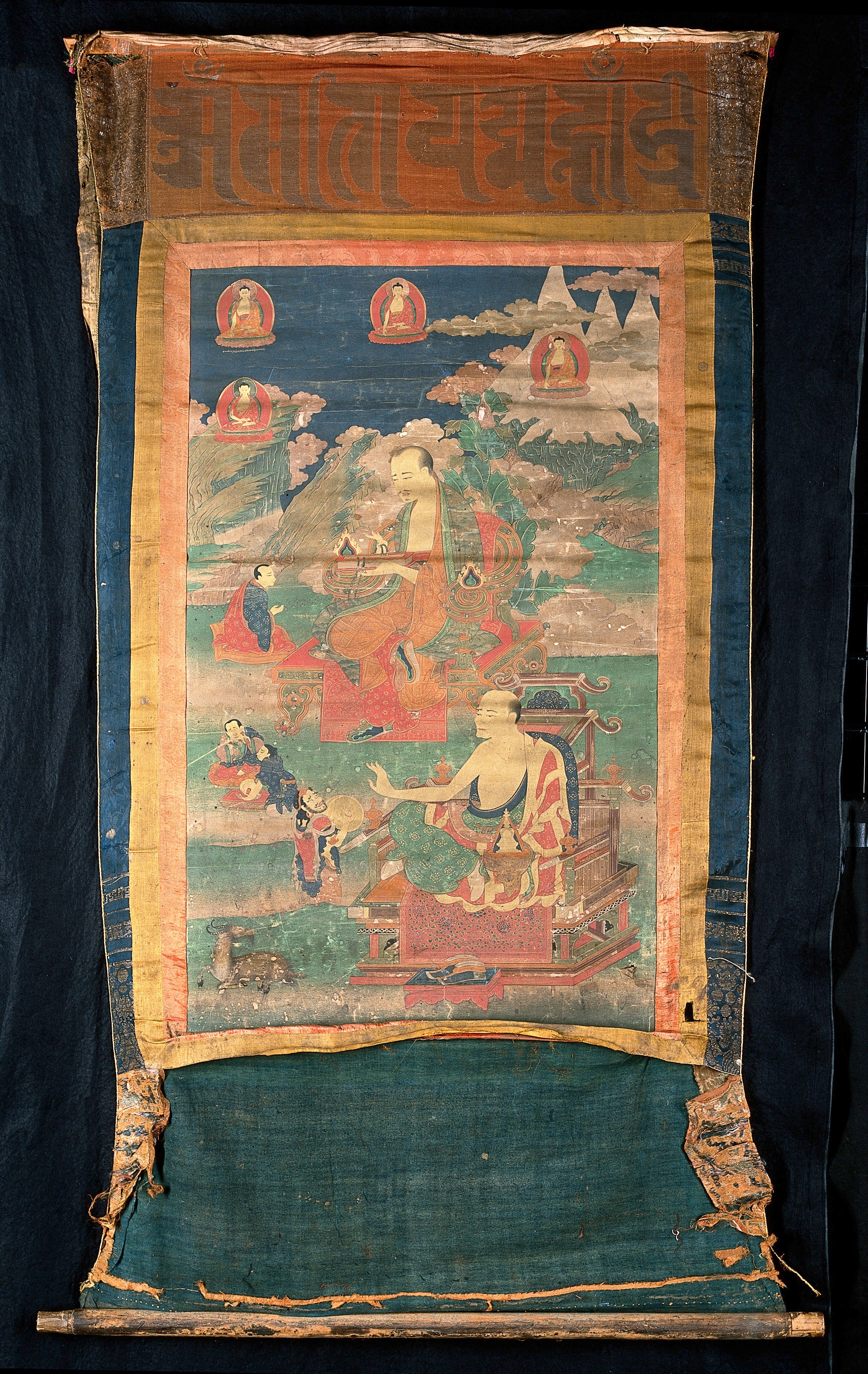 The Arhat Gopaka with Attendants