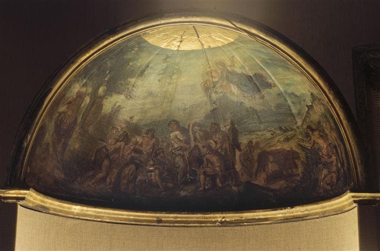 Orpheus Bringing Civilization to Barbarians