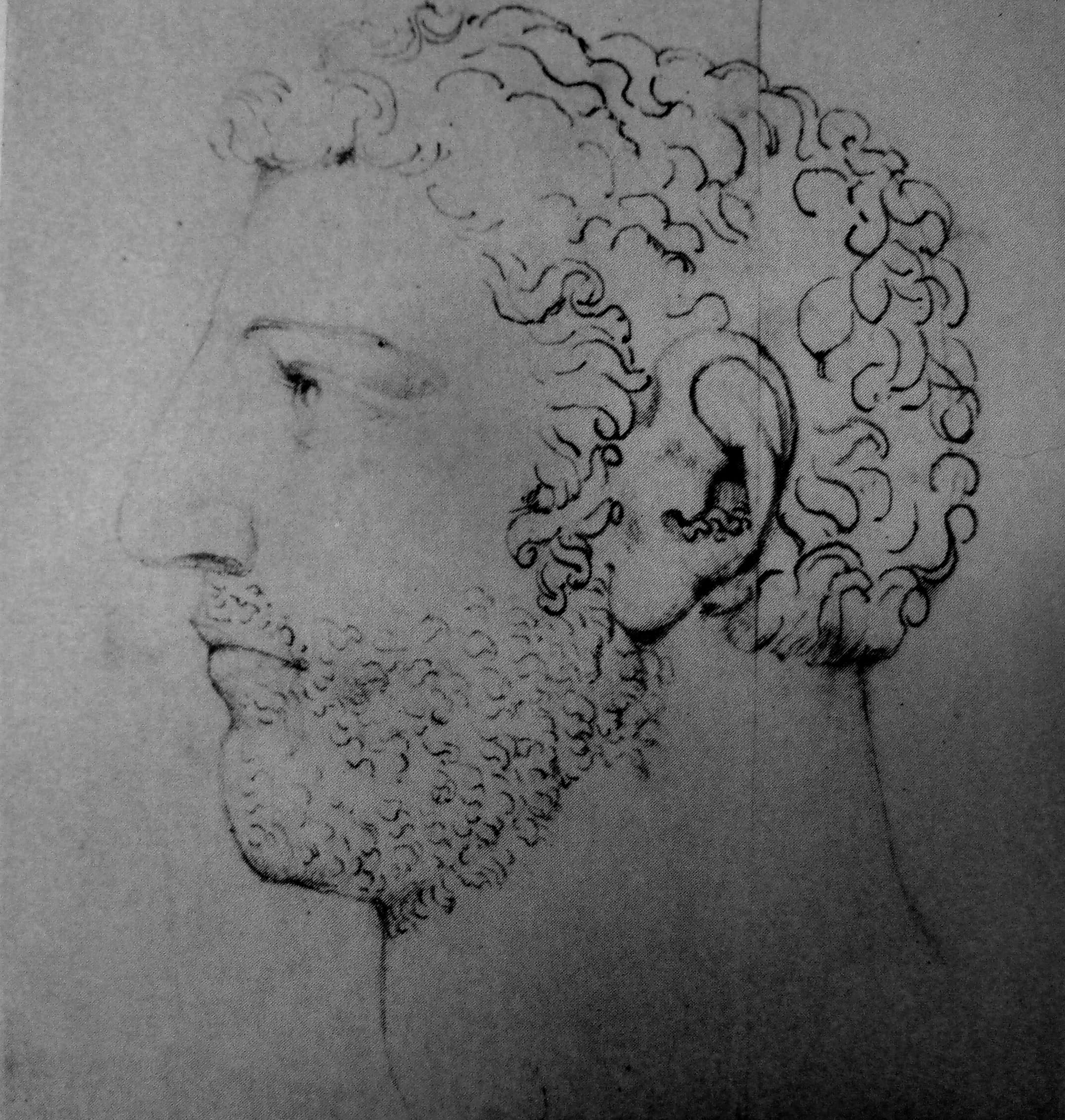 William Blake - Richard Coer de Lion, Butlin 729 c 1819 178x163mm - Joseph Holland - Los Angeles, California