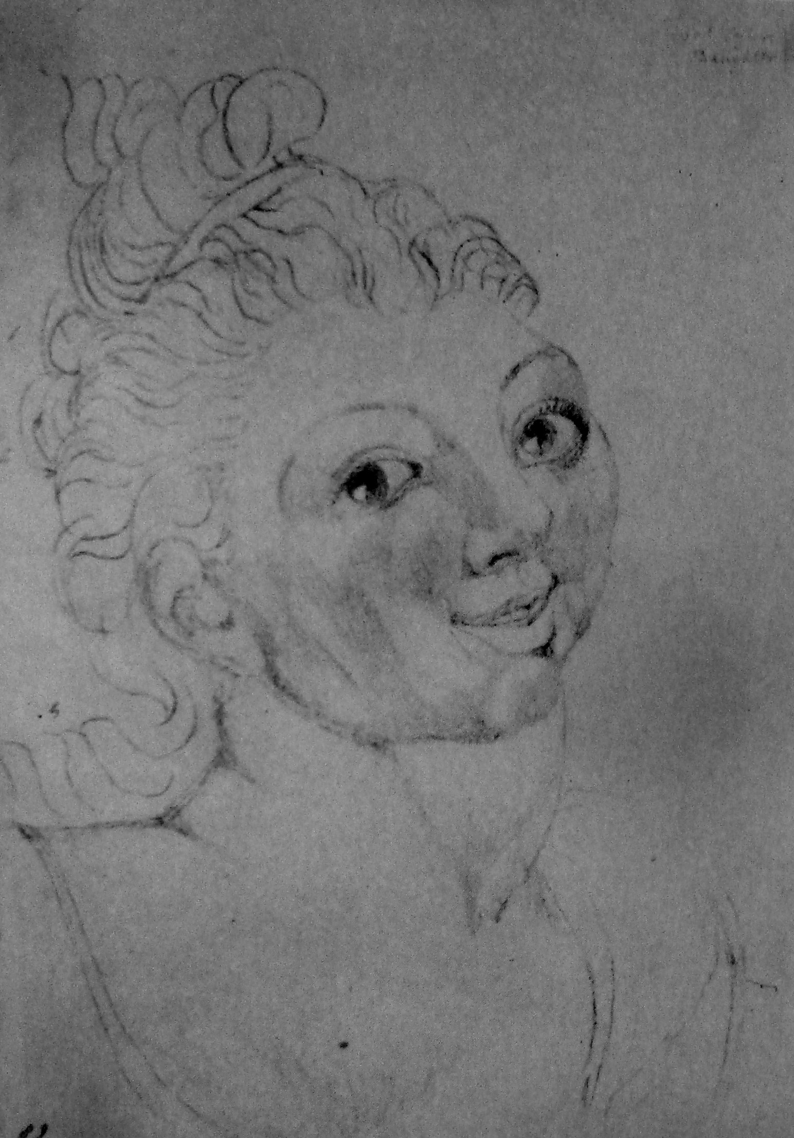 William Blake – Wat Tyler’s Daughter, Butlin 741 c 1819-20 253x188mm – National Gallery of Art, Washington, DC